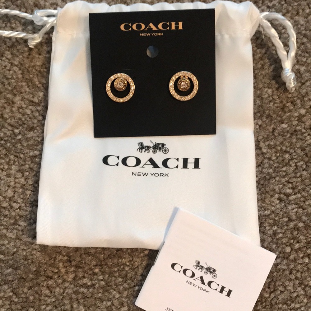 Coach earrings